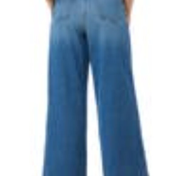 NEW JOE'S The Pleated Denim Trousers Medium Wash for women 764mn - Picture 3 of 10